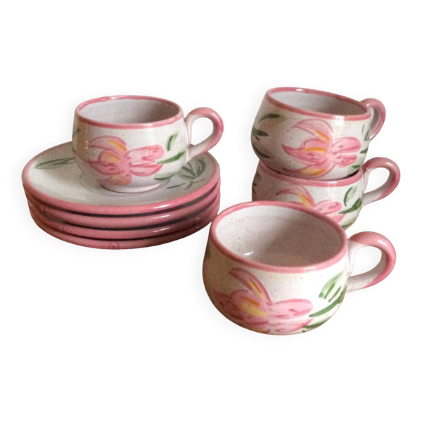 4 tasses à café Vallauris