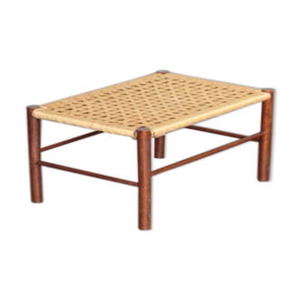 Scandinavian teak and rope 1960