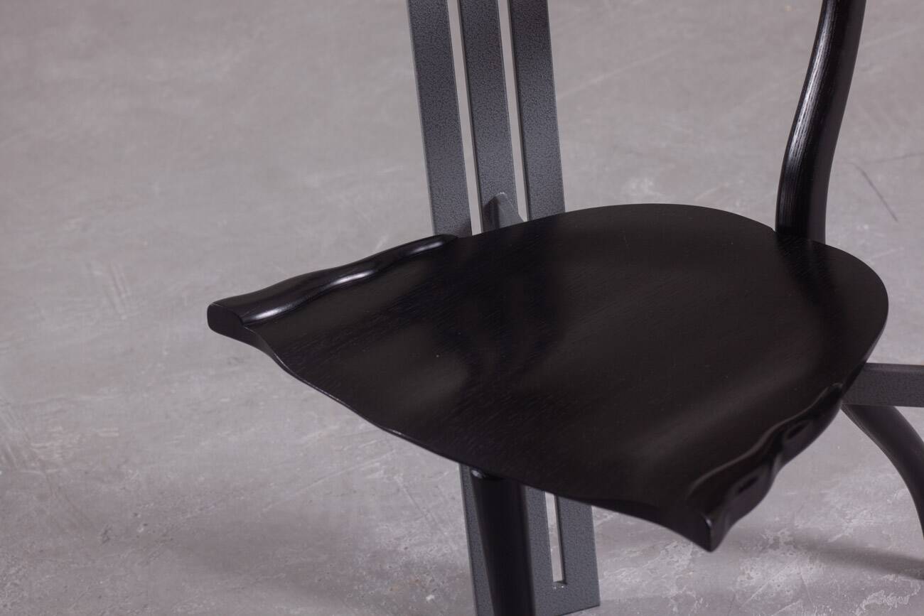 Postmodern Ota Otanek chair by Borek Sipek for Vitra, Germany 1990s set of 2