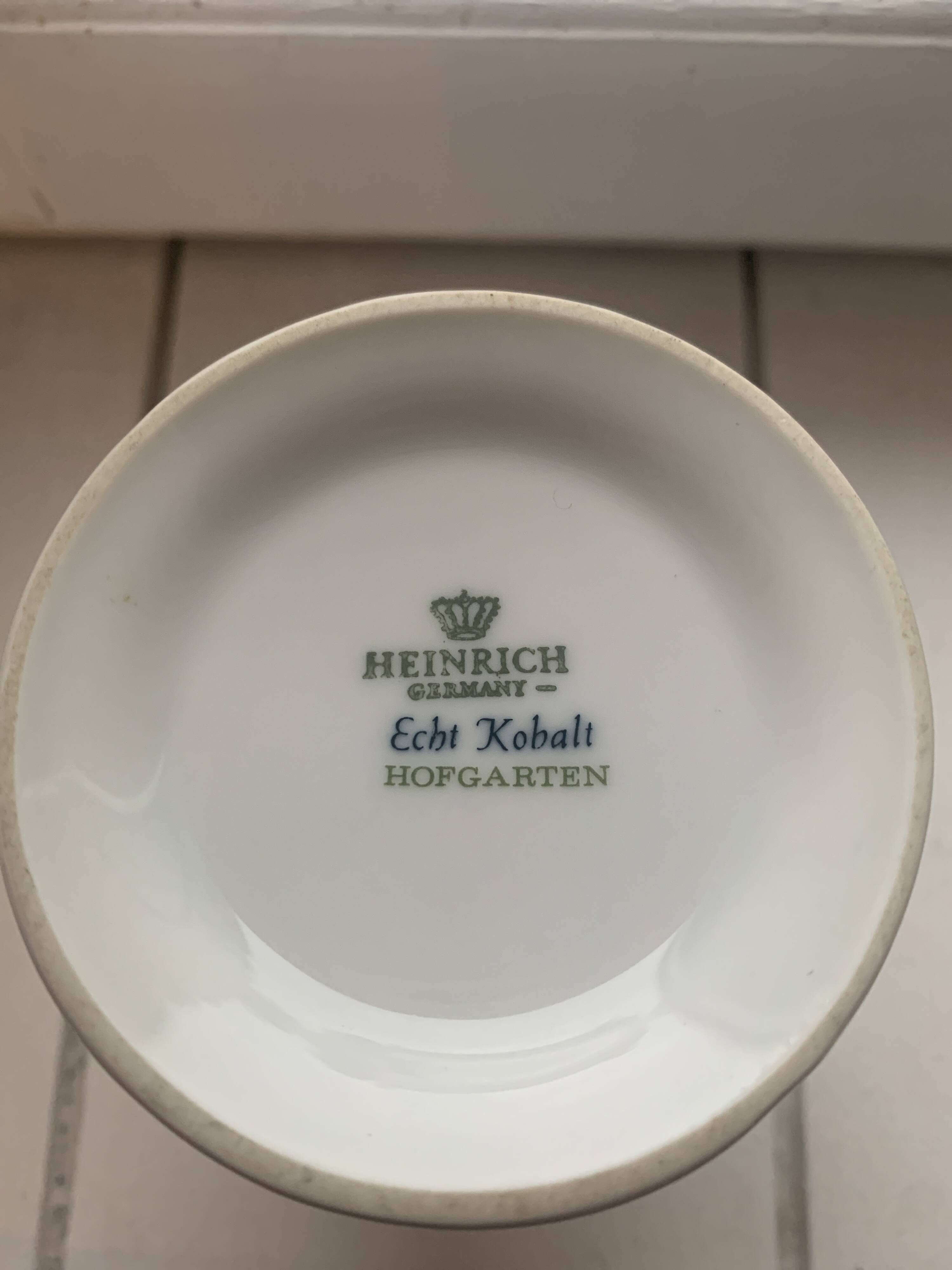 Vase Heinrich Ech Cobalt