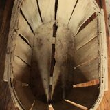 Storage box wooden slats crate Morocco Ougar 20 L