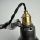 Old industrial wall light "Grass Ravel" No. 204 semi-fixed