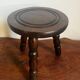 Wooden tripod stool for plant holder