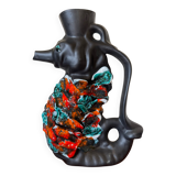 Ceramic seahorse pitcher from the 60s
