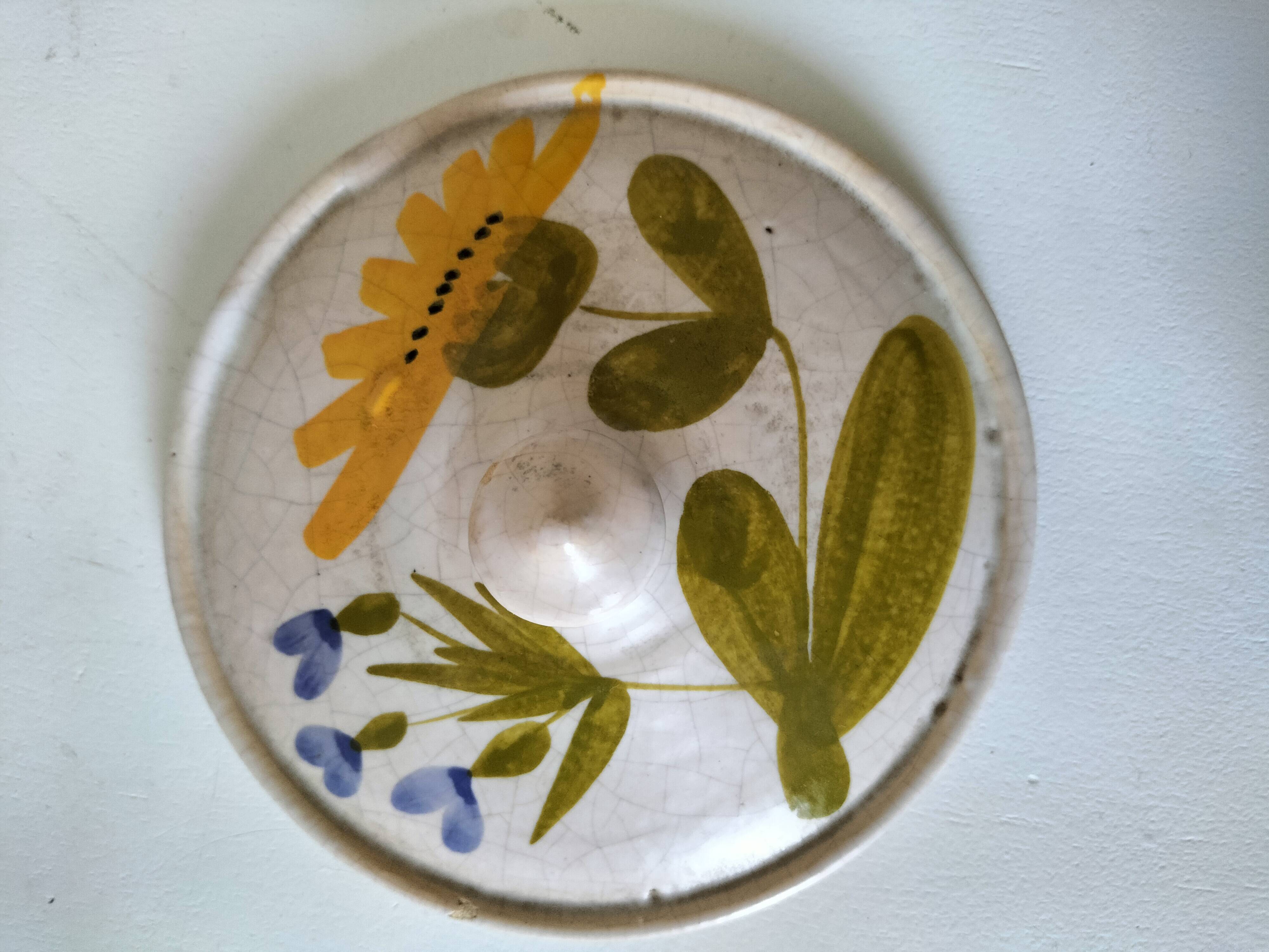Covered pot Poteries du Marais - Rare country decor