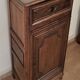 Buffet bas vintage 1700 en bois de chêne. Commode rustique en bois