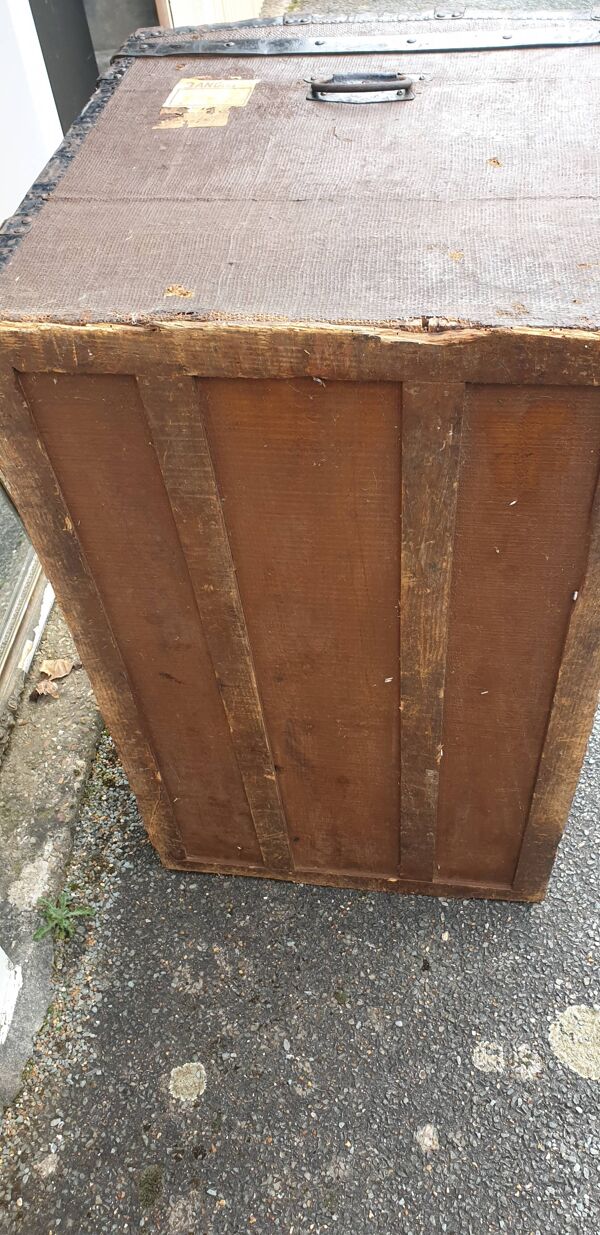 Malle bombé fin XIXème