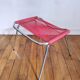 Repose-pied scoubidou rouge