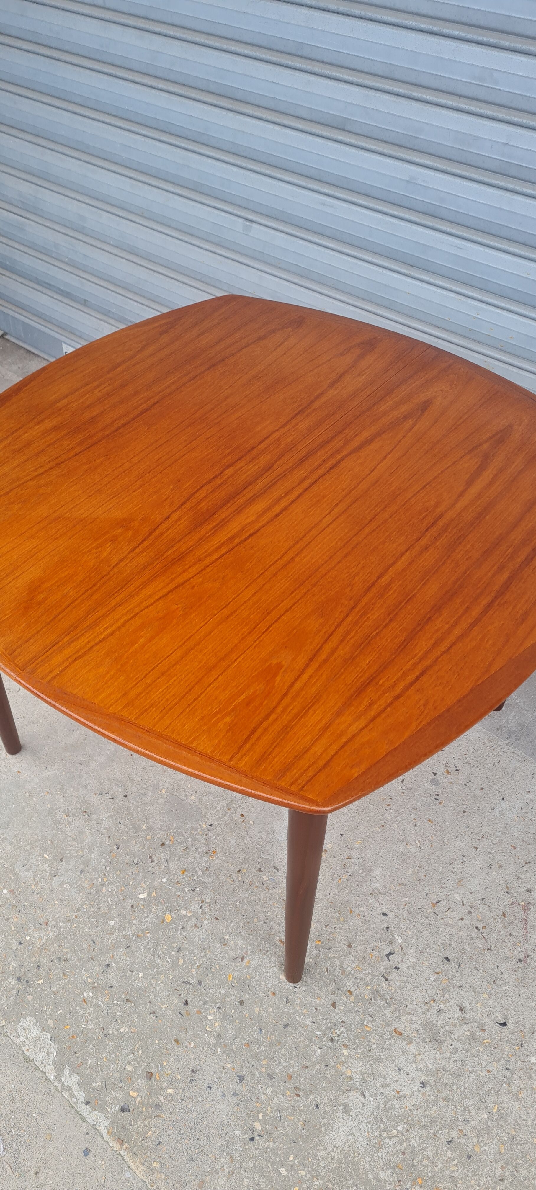 Danish teak dining table by Alf Aarseth for Gustav Bahus