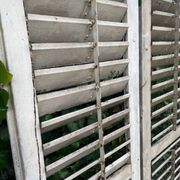 Volets anciens persiennes bois
