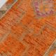 3x10 Pumpink Orange Vintage Runner Rug, 85x318Cm SK 22939