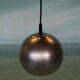 Ball lamp, raw brutalism, 1970s.