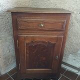 Small solid oak sideboard