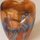 Contemporary art glass vase Soisy sur École design