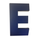 Letter of sign E