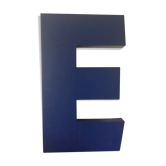 Letter of sign E