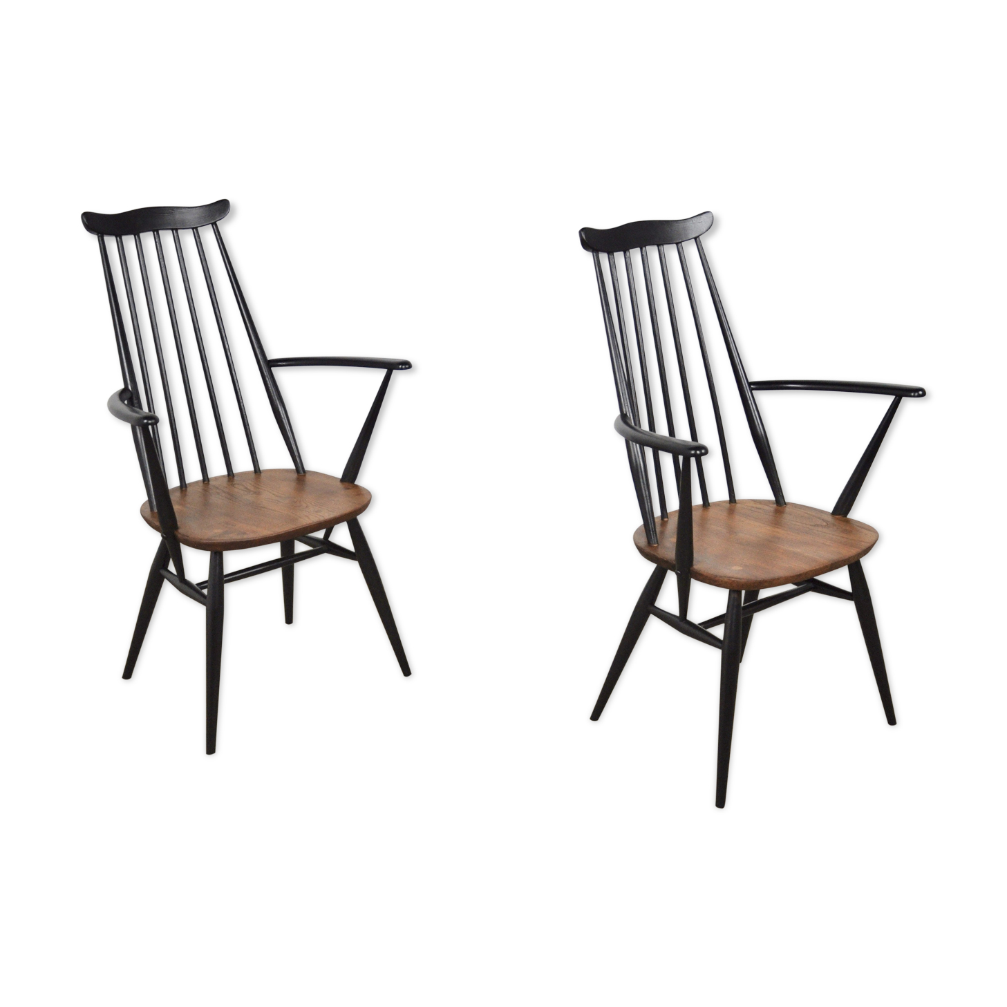 2 fauteuils ercol modèle "goldsmith"
