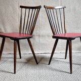 Pair of Scandinavian bistro chairs from the 60s