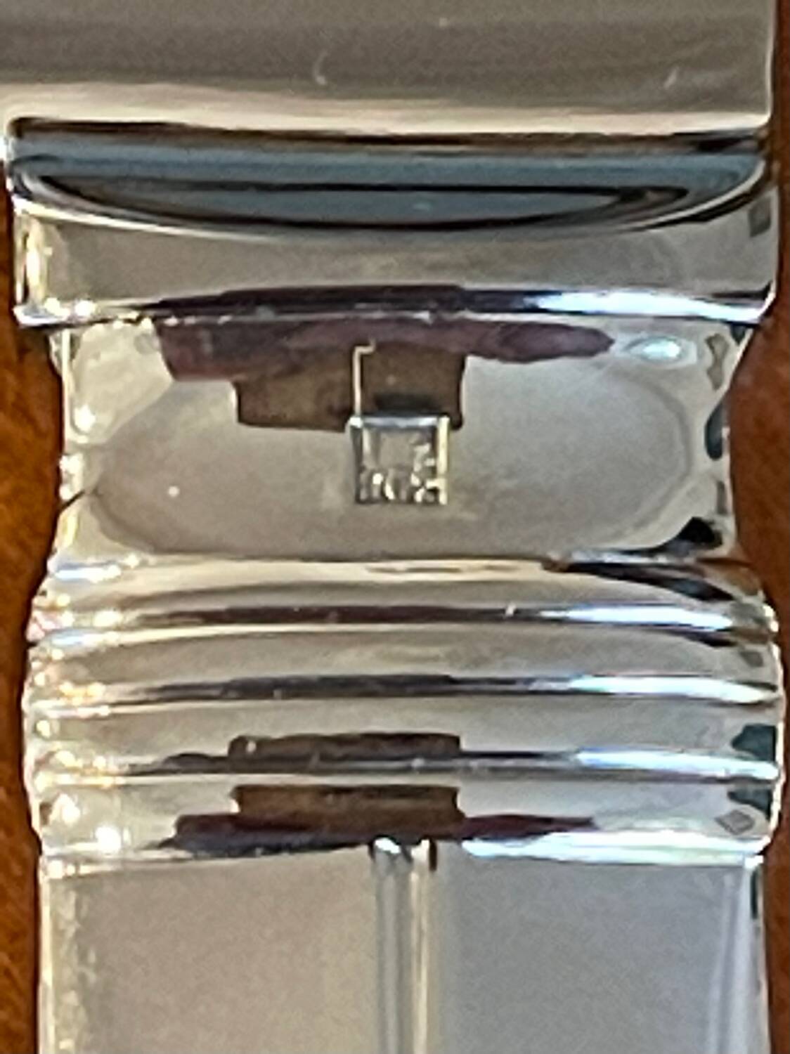 Christofle Atlantide ,6 couteaux de table 24,5 cm très bon état