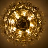 "Snowball" ceiling lamp in blown glass