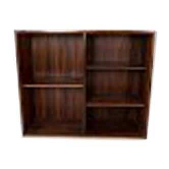 Bibliothèque en bois de rose de design danois des années 1960.