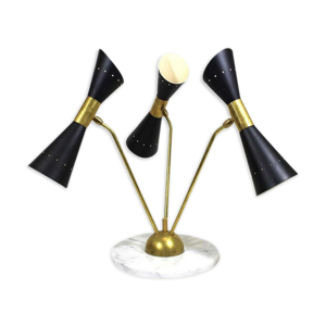 Lampe italienne butterfly - noir