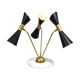 Italian lamp butterfly black
