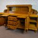 Large two-body oak sideboard 1920-1939