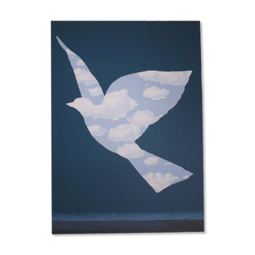 Lithograph signed and numbered René Magritte "L'oiseau de ciel" 1968, 2010