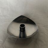 Danish design steel candle holder, 1970