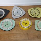 Beroz green formica wall clock