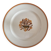 Plat Œillet Creil et Montereau période 19ème