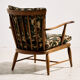 Fauteuil en noyer par Anna-Lülja Praun