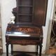 Bureau bonheur du jour Napoléon III en bois noirci