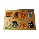 Puzzle retro