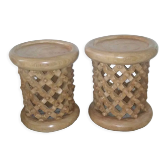 African Bamileke stools