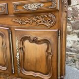 Provence sliding sideboard in walnut