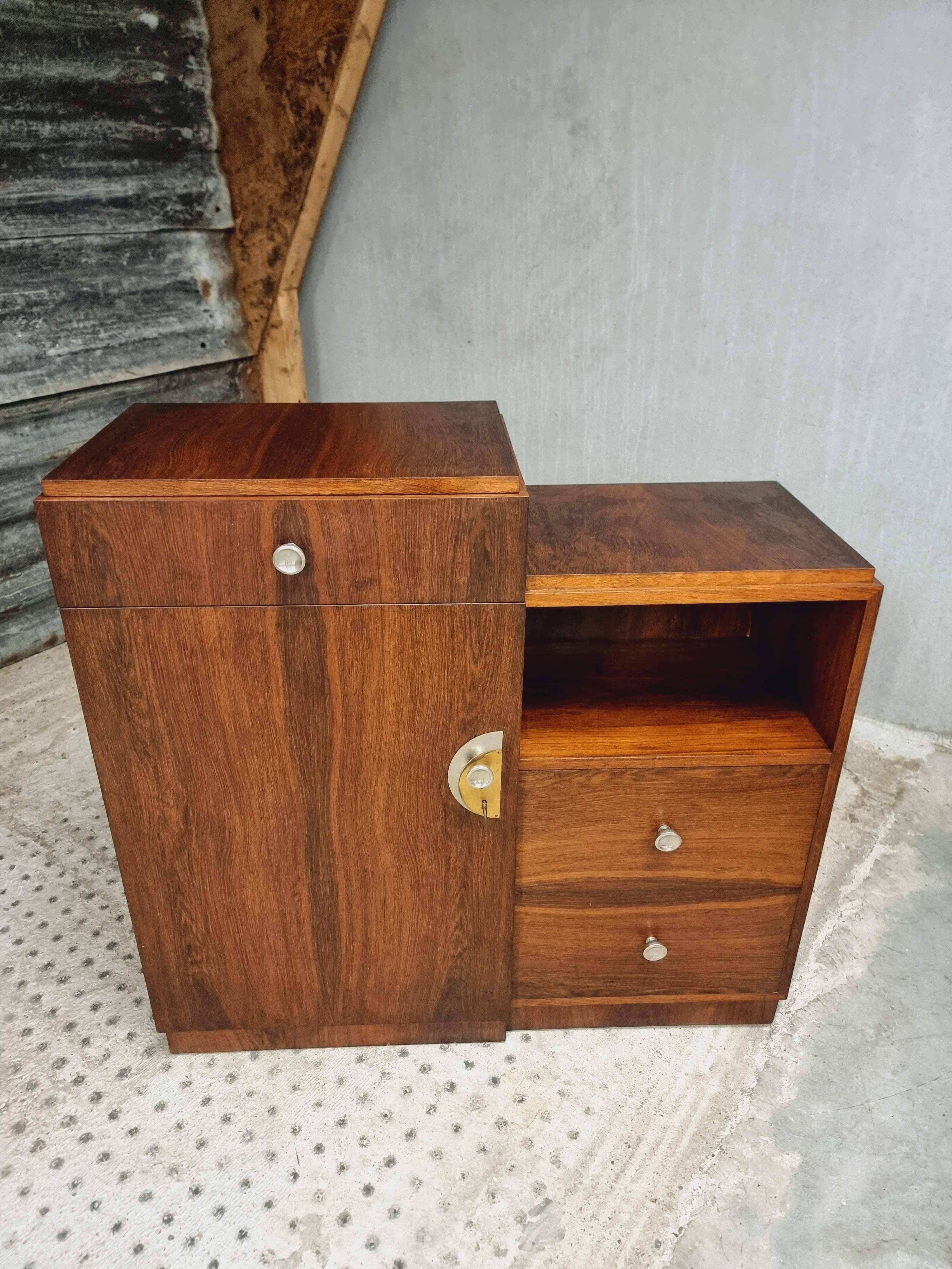 Art Deco sideboard dresser French chest of drawers rosewood