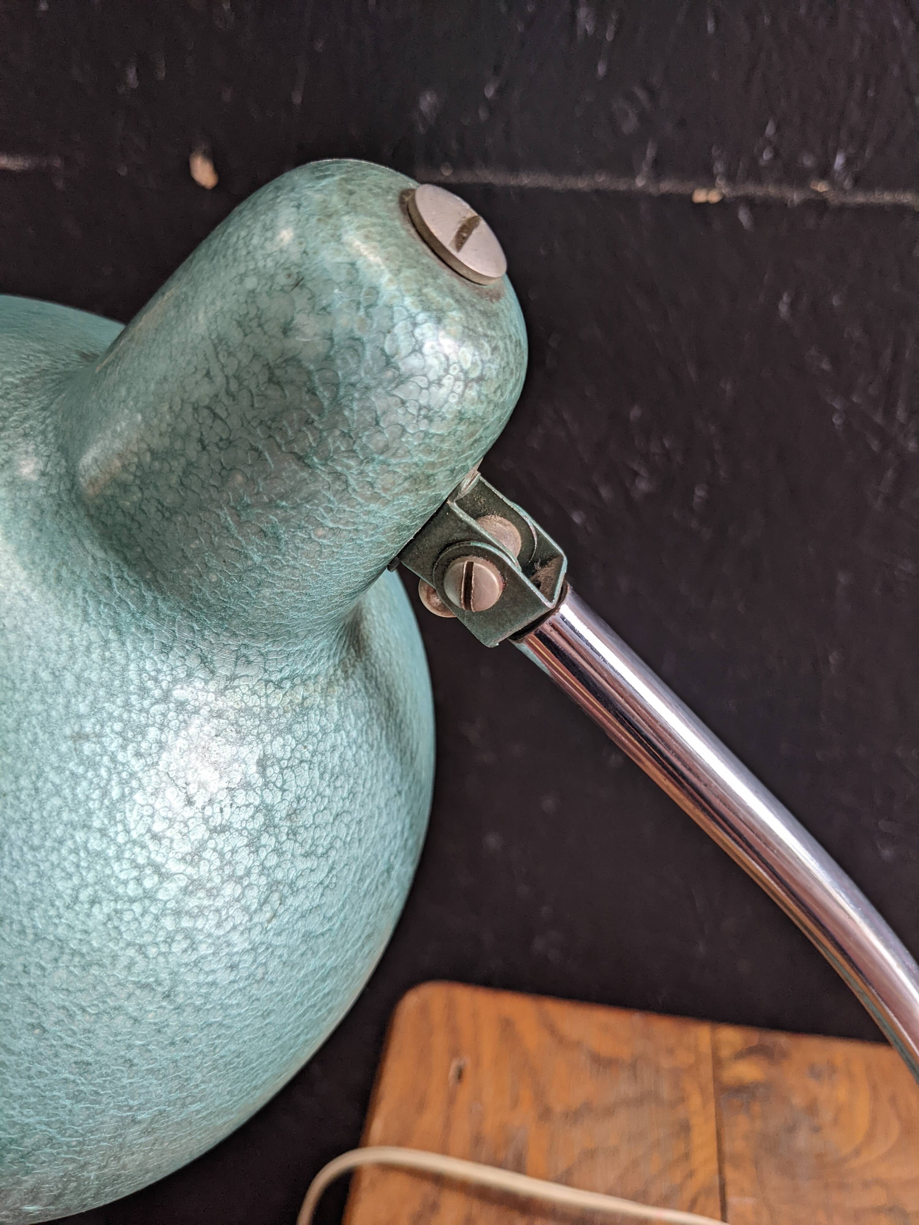 Industrial desk lamp