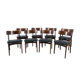 Mid-century danish rosewood dining chairs, 1960s, set of 8
