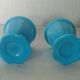 2 opaline fair egg cups