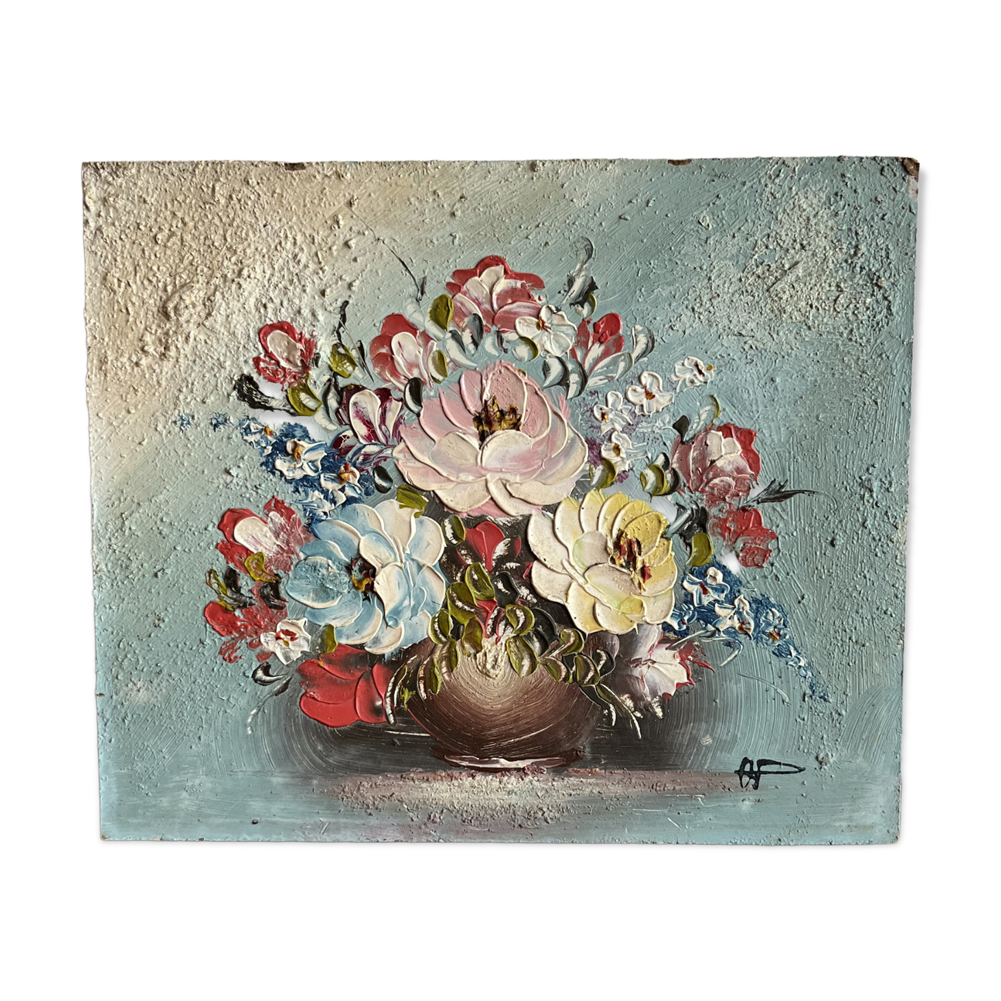 Oil on panel
