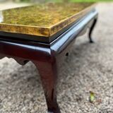 Coffee table gilded tray