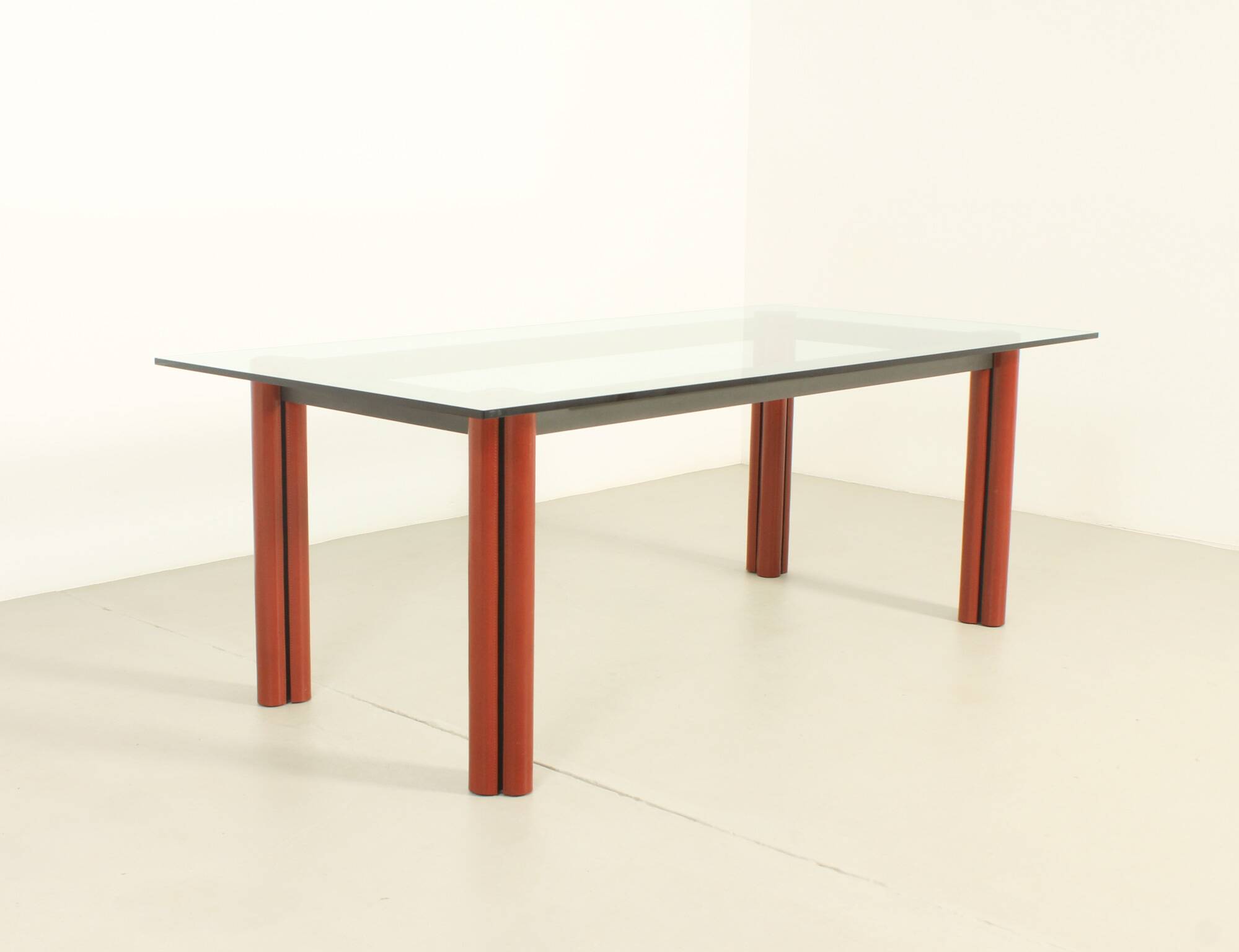 Mugello dining table by Giotto Stoppino and Lodovico Acerbis