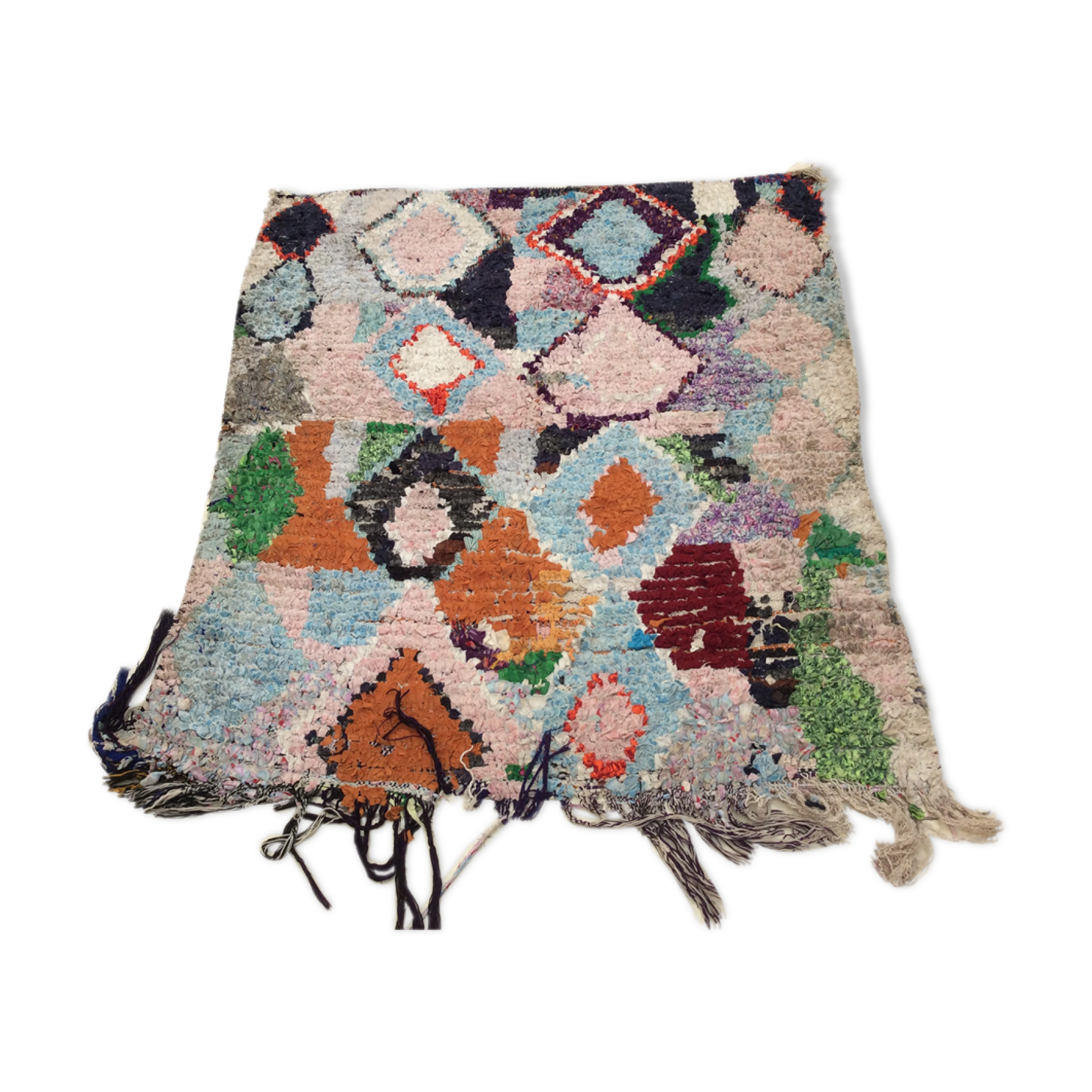Carpet boucharouite 110 x 135 cm