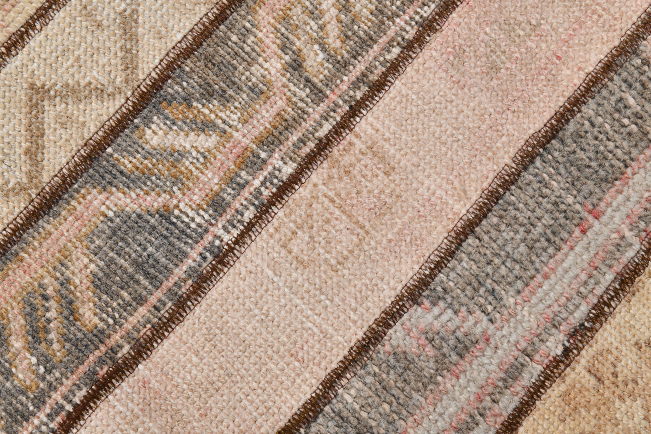 2x10 ethnic vintage runner rug, 72x321cm