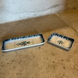 Lot ravier and wears Savon Digoin Sarreguemines