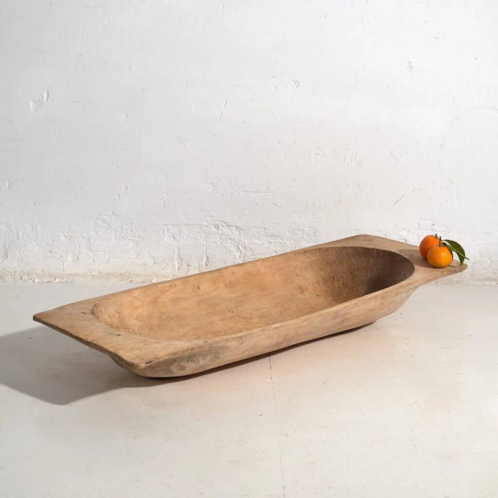 Antique trough in a primitive style (c.1900) #6