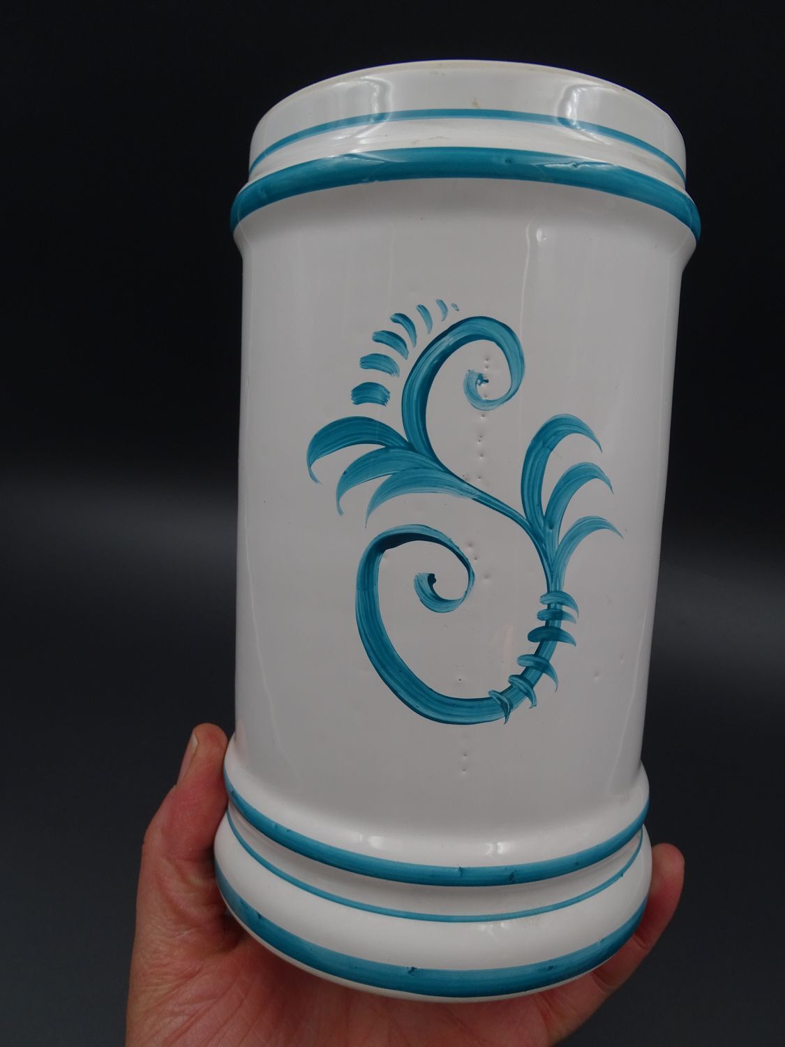 Clamecy earthenware pharmacy pot - Pharmacy Decoration - Medicine