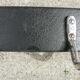 coat rack chrome metal and imitation leather 3 hooks